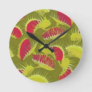 Halbländerfalle Runde Wanduhr