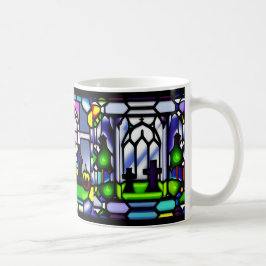 Halblass Halloween-Friedhofserie-Tasse Kaffeetasse