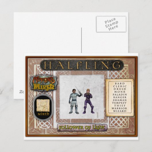 Halbleiter-Karte Postkarte (Vorne/Hinten)