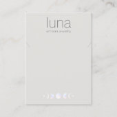 Halbleiter-Mondphasen-Kette Visitenkarte (Vorderseite)