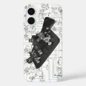 Halbleiter-Radio-Morse-Code Case-Mate iPhone Hülle (Rückseite)
