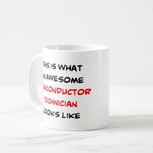 Halbleitertechniker, phantastisch kaffeetasse (Vorderseite Links)