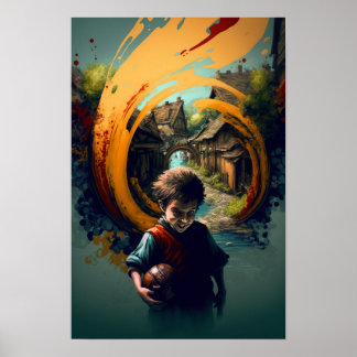 Halbling-Abenteurer-Plakat | D&D-Kunst 5 Poster