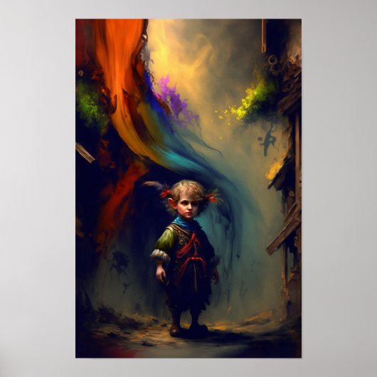Halbling-Schurke Fantasy-Poster | RPG-Kunst 2 Poster (Vorne)