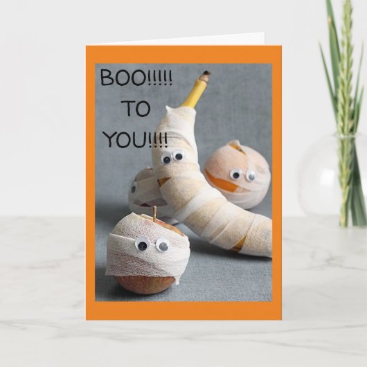 HALBLOWER SPASS VON DER TALKING BANANA KARTE (Vorderseite)