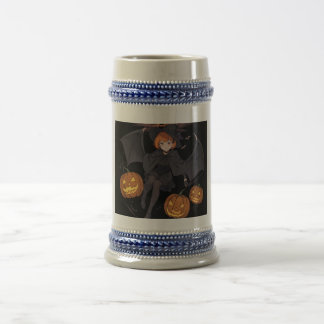 Halbmädchen Bierglas