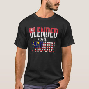 Halbmalaysisch gemischt und stolz Singaporean T-Shirt