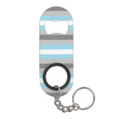 Halbmann-Flagge Mini Flaschenöffner (Rückseite)
