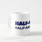 Halbmann halb phantastisch kaffeetasse (Vorderseite Links)