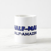 Halbmann halb phantastisch kaffeetasse (Mittel)