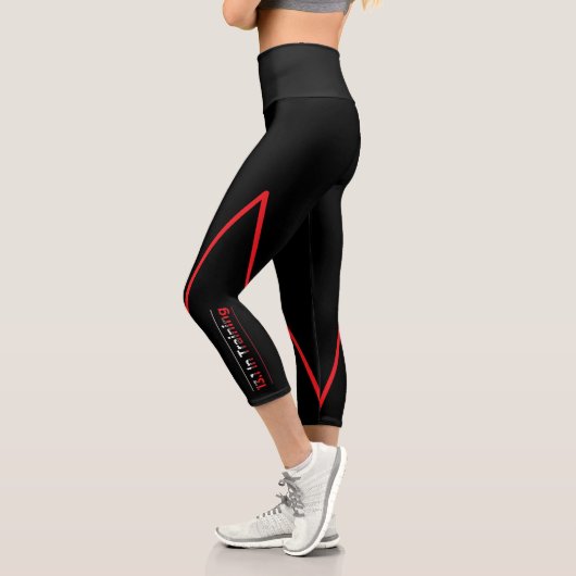 Halbmarathon 13.1 im Training - Läufer Capri Leggings (Links)