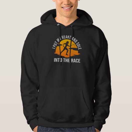 Halbmarathon 1 hoodie (Vorderseite)