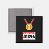 Halbmarathon Halloween-Kostüm 1 Magnet (Vorderseite/Rückseite)