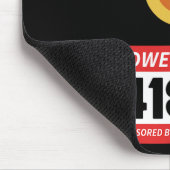 Halbmarathon Halloween-Kostüm 1 Mousepad (Ecke)