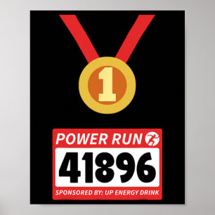 Halbmarathon Halloween-Kostüm 1 Poster