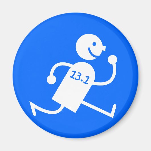 Halbmarathon Magnet (Vorne)