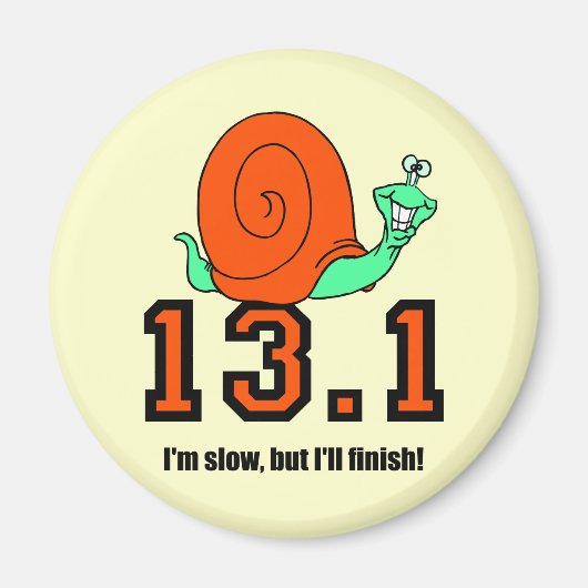 Halbmarathon Magnet (Vorne)