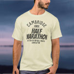 Halbmarathon oder anderer Event-T - Shirt<br><div class="desc">Zum Anziehen an einem Halbmarathon oder einem ähnlichen Event. Entworfen für jede Organisation, die einen Halbmarathon oder ein karitatives Sportereignis veranstaltet. Männer T - Shirt mit dem Datum der Veranstaltung. T - Shirt zum Anziehen auf einem Halbmarathon. Lass mir, ob du möchtest, dass ich ein maßgeschneidertes Design für deine Veranstaltung...</div>