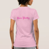 Halbmarathon-Prinzessin T-Shirt (Rückseite)