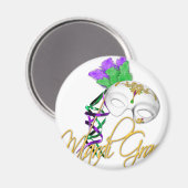 Halbmaske Magnet (Vorderseite/Rückseite)