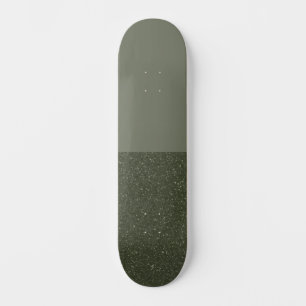 Halbmatte, halb texturierte Moos, grüne Skateboard