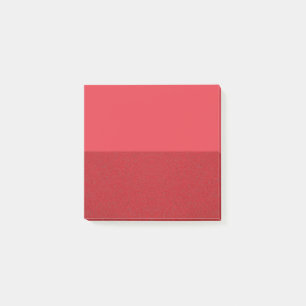 Halbmatte, halbfarbige Post-it®-Notizen mit einem Post-it Klebezettel