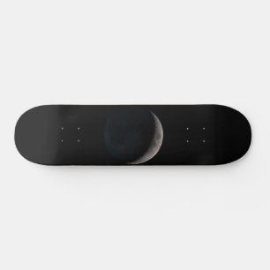 Halbmond aus den Bildern der NASA Skateboard