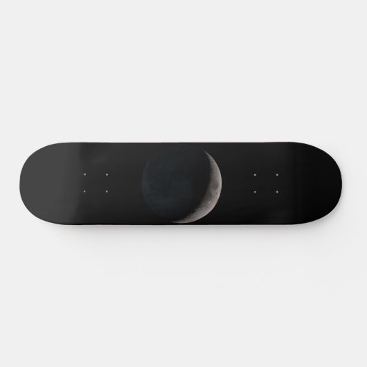 Halbmond aus den Bildern der NASA Skateboard (Horizontal)