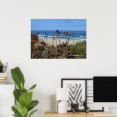 Halbmond Bay & Aloe Vera Private Beach Poster (Heimbüro)