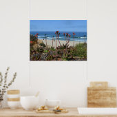 Halbmond Bay & Aloe Vera Private Beach Poster (Küche)