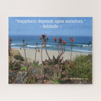 Halbmond Bay Aloe Vera & Quote - Puzzle