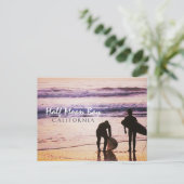 Halbmond Bay California Postkarte (Stehend Vorderseite)