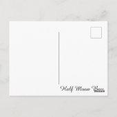 Halbmond Bay Der Himmel Postkarte (Rückseite)