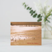 Halbmond-Bay-Postkarte Postkarte (Stehend Vorderseite)