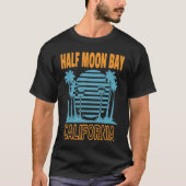 Halbmond Bay Urlaub T-Shirt (Vorderseite)