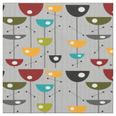 Halbmond Blumenmoons aus dem Mittelalter Stoff (Nahaufnahme)