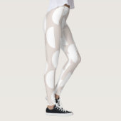 Halbmond Glam #2 #abstrakt #geo #art Leggings (Rechts)