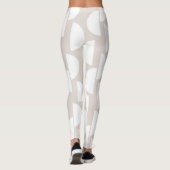 Halbmond Glam #2 #abstrakt #geo #art Leggings (Rückseite)