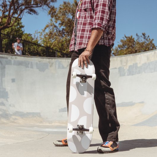 Halbmond Glam #2 #abstrakt #geo #art Skateboard (Außenbereich 2)