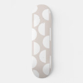 Halbmond Glam #2 #abstrakt #geo #art Skateboard (Vorderseite)