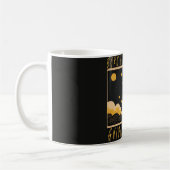 Halbmond Himmelsdesign Tasse (Links)