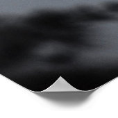 Halbmond im Nebel, Poster (Ecke)