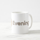 Halbmond-Kaffeetasse Kaffeetasse (VorderseiteRechts)
