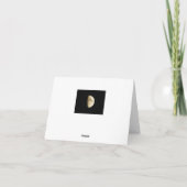 Halbmond Karte (Rückseite)