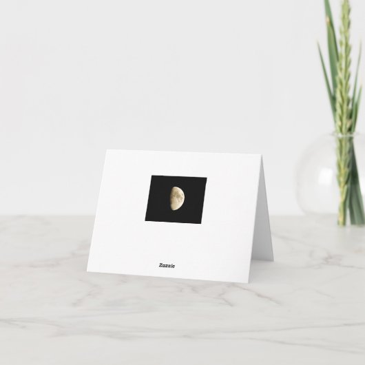 Halbmond Karte (Rückseite)