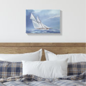 Halbmond Leinwanddruck (Insitu (Schlafzimmer))