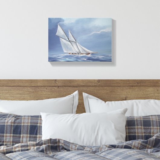 Halbmond Leinwanddruck (Insitu (Schlafzimmer))