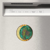 Halbmond Mermaid Magnet (In Situ (Geschirrspüler))