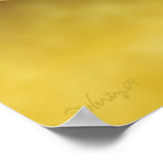 Halbmond Mermaid Print Poster (Ecke)