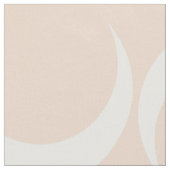 Halbmond-Muster - Pastellrosa Stoff (Nahaufnahme)